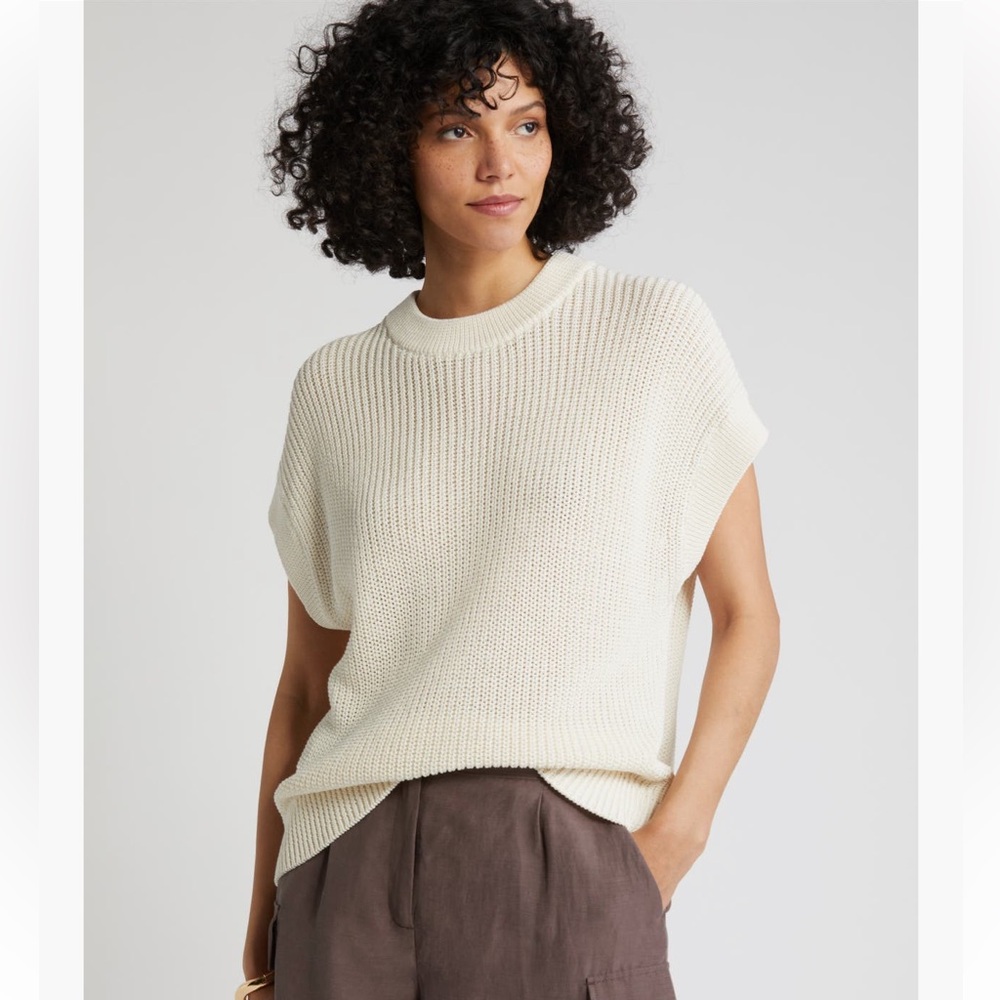 Nordstrom Ivory Knit Sweater